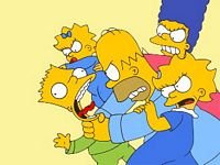 pic for family strangle - simpsons